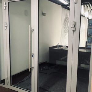 Алюминиевая дверь 900×2200 мм. GFTD37207 Алюминиевая дверь 900×2200 мм. GFTD37207